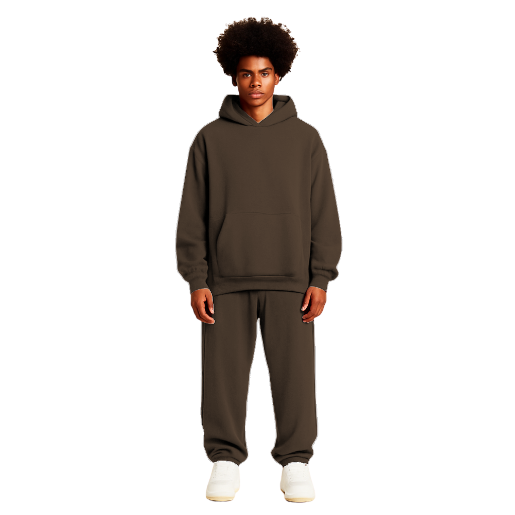 Chocolate Brown Tracksuit